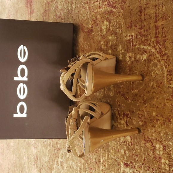 Bebe Deena Strappy Heels - Picture 3 of 10